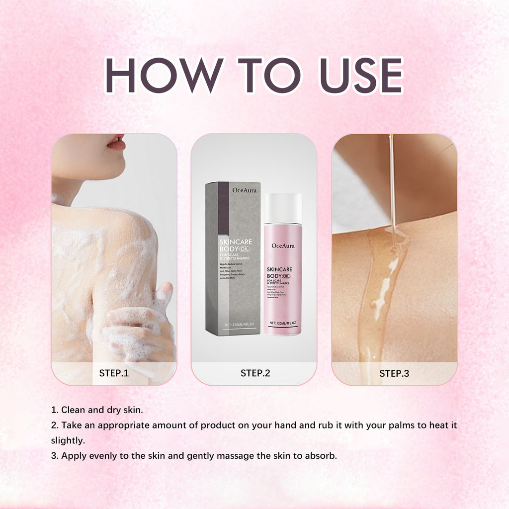 Skincare Body Oil Fade Scars