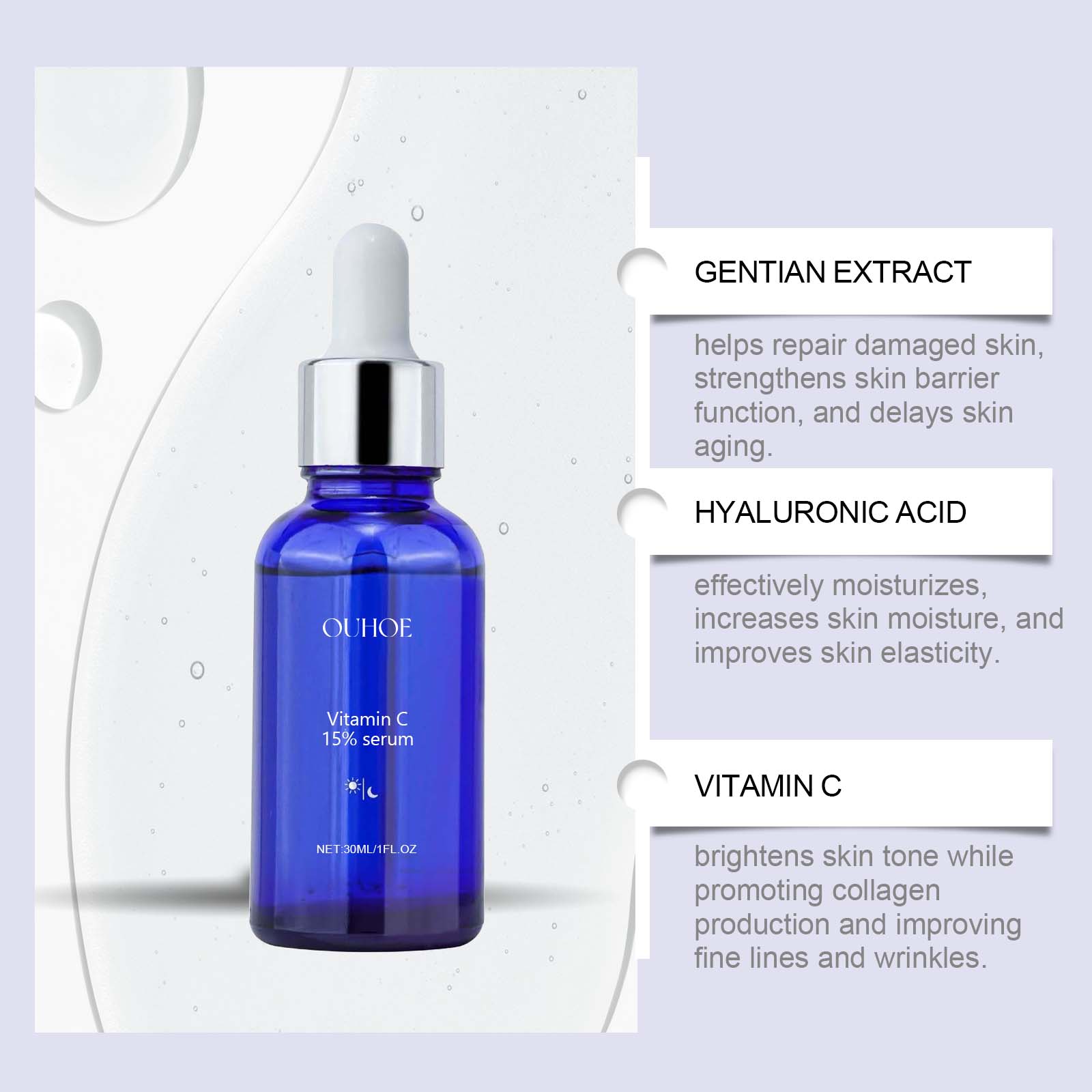 Facial Firming Serum Moisturizes